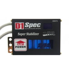 Sprieguma stabilizators ar displeju, melns